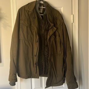 Relwen coat with removable insert